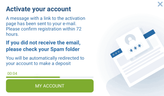 Finish the Registration Process